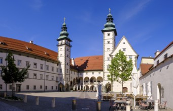 Landhaus Klagenfurt, seat of the Carinthian Parliament, Klagenfurt, Carinthia, Austria