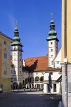 Landhaus Klagenfurt, seat of the Carinthian Parliament, Klagenfurt, Carinthia, Austria
