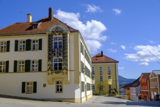 Glockenspiel, Furth im Wald, Bavarian Forest, Upper Palatinate, Bavaria, Germany