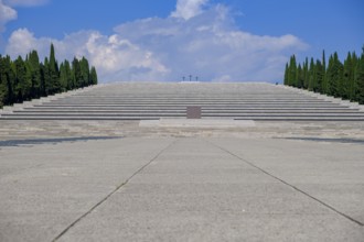 Italy's largest military cemetery, Sacrario di Redipuglia, First World War, Isonzo battles, fascist
