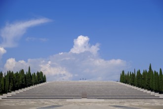Italy's largest military cemetery, Sacrario di Redipuglia, First World War, Isonzo battles, fascist