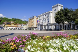 Piazza della Repubblica, Monfalcone, Julian Friuli, Veneto, Italy