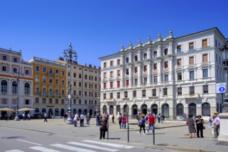 Palazzo Genel, Piazza del Ponterossa, Trieste, Adriatic Sea, Friuli Venezia Giulia region, Italy