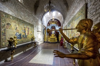 Angel with Fantare, Museu d'Art, Art Museum in the Bishop's Palace, Cathedral of Santa Maria of