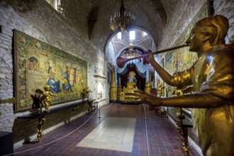 Angel with Fantare, Museu d'Art, Art Museum in the Bishop's Palace, Cathedral of Santa Maria of
