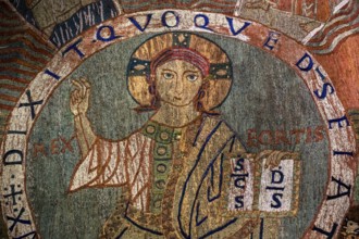 TapÃs de la creaciÃü, creation tapestry from the 11th century, Cathedral Santa Maria of Gerona,