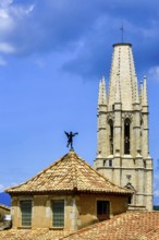 San Feliu, Church of Sant Felix, Inglesia de Sant Felix, Cathedral of Girona, Girona, Cataluña,