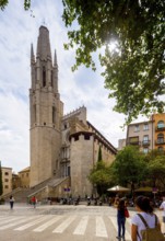 San Feliu, Church of Sant Felix, Inglesia de Sant Felix, Girona, Cataluña, Gerona, Catalonia,