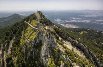 Monastery Mare de Deu del Mont, Monastery of the Mother of God of the Mountain, Beuda, Costa Brava,