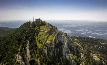 Monastery Mare de Deu del Mont, Monastery of the Mother of God of the Mountain, Beuda, Costa Brava,