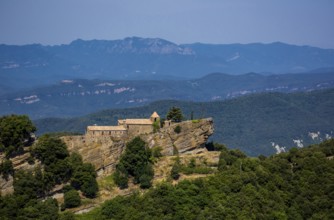 Rocacorba Monastery, Santuari de la Mare de Déu de Rocacorba, Monastery of Our Lady of Rocacorba,