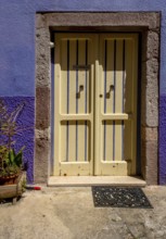 Sardinia, house with picturesque door, Bosa, Europe, Province of Oristano, Italy, old town,