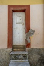 Sardinia, house with old door, Bosa, Europe, Province of Oristano, Italy, architecture, exterior,