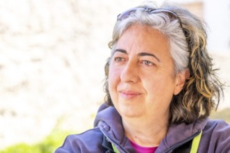 Sardinia, Pina Monne, female portrait and artist, Tinnura, Europe, Oristano province, Italy,