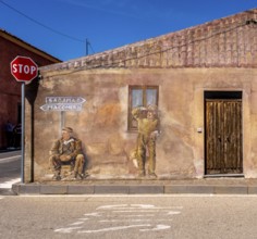Sardinia, House with Murals, Sardinia Sightseeing, Tinnura, Beluga (sturgeon), Europe, Province of