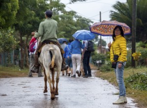 Horseback riding in the Vinales Valley, Viñales, Cuba, Pinar del Río, Viñales, Pinar del Río