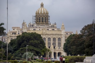 National Capitol La Habana, Havana, La Habana, Cuba, Cuba, Europe, aerial view, birds-eyes view,