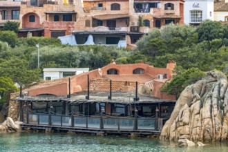 Sardinia, residential complex, worth seeing harbour town Porto Cervo, Arzachena, Europe, province