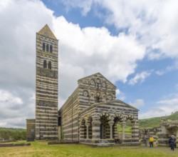Sardinia, Santissima TrinitÃƒÂ di Saccargia, Romanesque church, Codrongianos, Europe, Province of