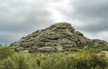 Sardinia, rugged granite mountains of Gallura, Olbia, Europe, Province of Sassari, Italy,