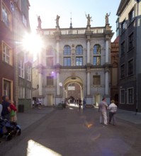 Langgasse, Langgasser Tor, GdaÅsk, Gdansk, Baltic Sea coast, Baltic Sea, pomorskie, Pomeranian