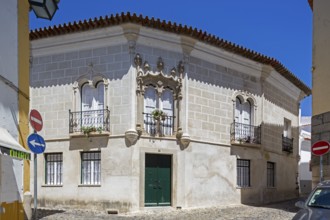 Classic tiled house, Evora, Évora district, Portugal