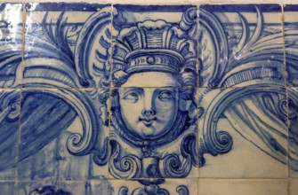 Classical Azuleros in the University, Colégio do Esírito Santo, old University of Evora, Evora,