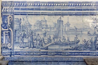 Classical Azuleros in the University, Colégio do Esírito Santo, old University of Evora, Evora,