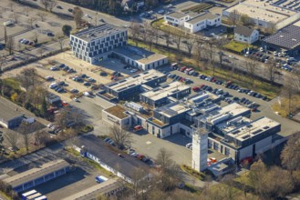 Aerial photo, rescue centre Soest district control centre, Soest, Soester Börde, North