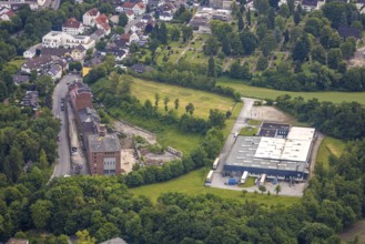 Aerial view, former colliery Alte Haase and Malakowturm, W-Finish GmbH & Co.KG - Witt