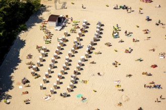 KoÅ'obrzeg, Kolobrzeg, beach chairs, beach, holidays, Baltic Sea beach, Baltic Sea coast,