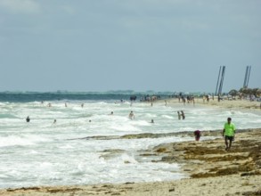 On the tourist beach of Varadero Hotel PARADISUS VARADERO RESORT SPA, Caribbean, Varadero, Cuba,