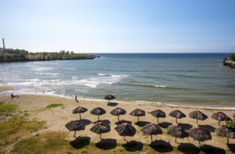 Yaguanabo beach on the southern side of the Caribbean island of Cuba, Caribbean, Yaguanabo, Cuba,