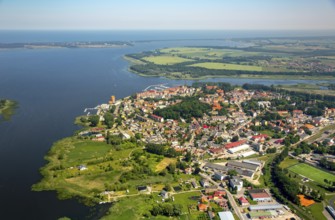 KamieÅ Pomorski, River Dziwna Dievenow, Cammin, Kammin, Baltic Sea coast, Województwo