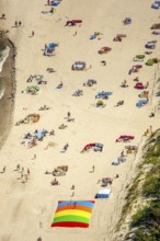 Bathers, Niechorze, Horst seaside resort, beach, Baltic Sea beach, Baltic Sea coast, Wojewóüdztwo