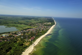 Bathers, Niechorze, Horst seaside resort, beach, Baltic Sea beach, Baltic Sea coast, Wojewóüdztwo