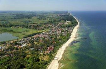 Bathers, Niechorze, Horst seaside resort, beach, Baltic Sea beach, Baltic Sea coast, Wojewóüdztwo