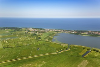 Gmina Karnice, with lighthouse at the Baltic Sea, Warnitz, Baltic Sea coast, Wojewóüdztwo