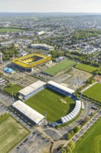 Aerial view, Aachener Tivoli, football stadium in Soers sports park, home ground of Alemannia