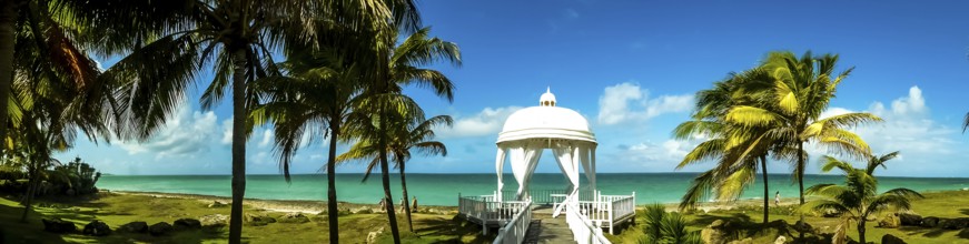 Wedding pavilion of the Hotel PARADISUS VARADERO RESORT SPA Varadero, Cuba, Matanzas, Cuba, Central