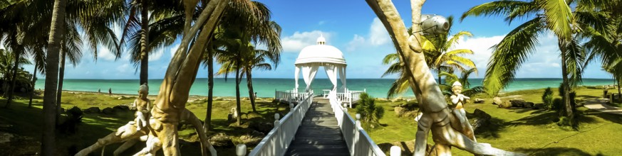 Wedding pavilion of the Hotel PARADISUS VARADERO RESORT SPA Varadero, Cuba, Matanzas, Cuba, Central