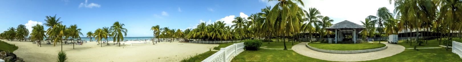 On the tourist beach of Varadero Hotel PARADISUS VARADERO RESORT SPA, Caribbean, Varadero, Cuba,