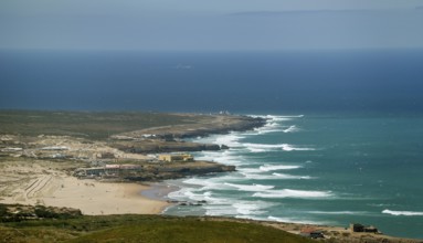 Atlantic coast, Cabo da Roca, westernmost point of the continent of Europe, Lisbon coast, São João