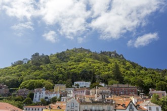 Castelo dos Mouros, Moorish Fortress, Sintra Cascais Natural Park, Grande Lisboa, Lisbon Region,