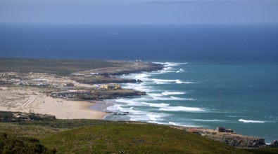 Atlantic coast, Cabo da Roca, westernmost point of the continent of Europe, Lisbon coast, São João
