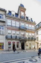 Grande Hotel do Porto, Oporto, Porto district, Portugal, Europe, aerial view, birds-eyes view,