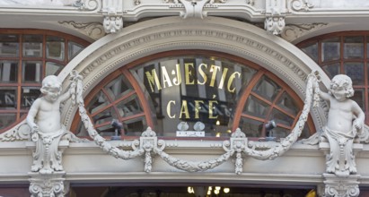 Café Majestic, art nouveau cafe, tavern, restaurant, Oporto, Porto district, Portugal, Europe,