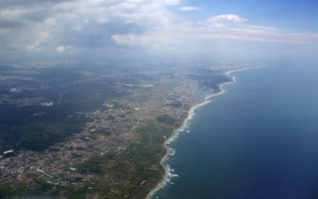 Coast of Portugal north of Porto, Atlantic Ocean, Northern Portugal, Castelo do Neiva, District of