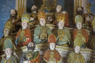 Chapel with figures and relics, Bom Jesus do Monte, pilgrimage church of Braga, Braga, Braga