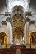 Chancel, Da Sé Cathedral, Barredo Quarter, UNESCO World Heritage Site, Oporto, Porto District,